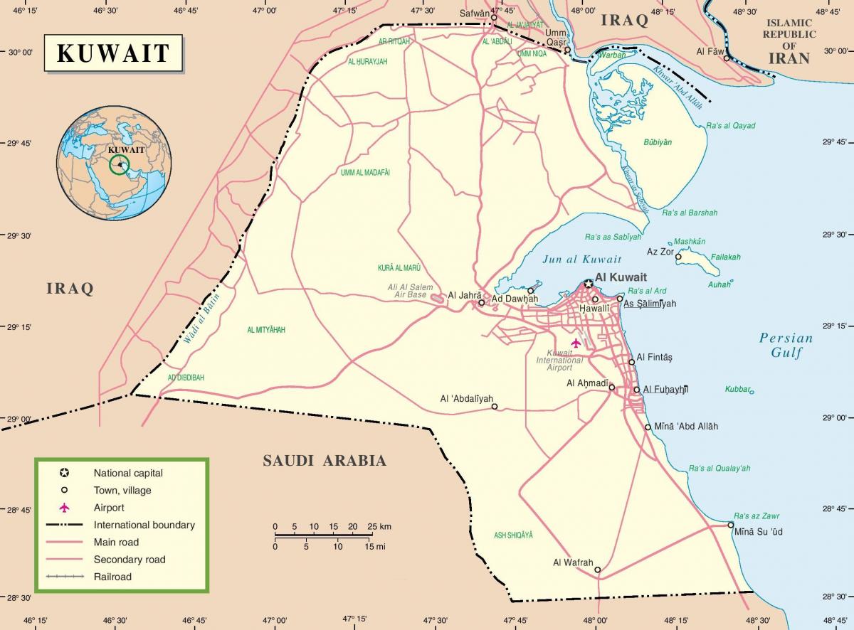 kuwait road map