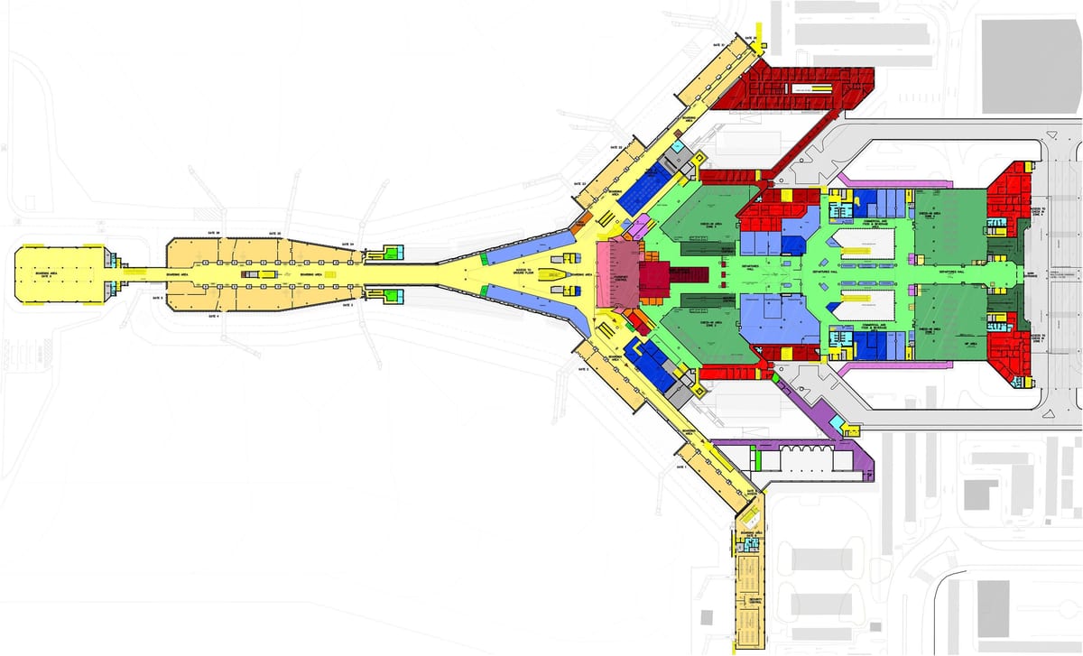 aeroporto internacional do kuwait mapa